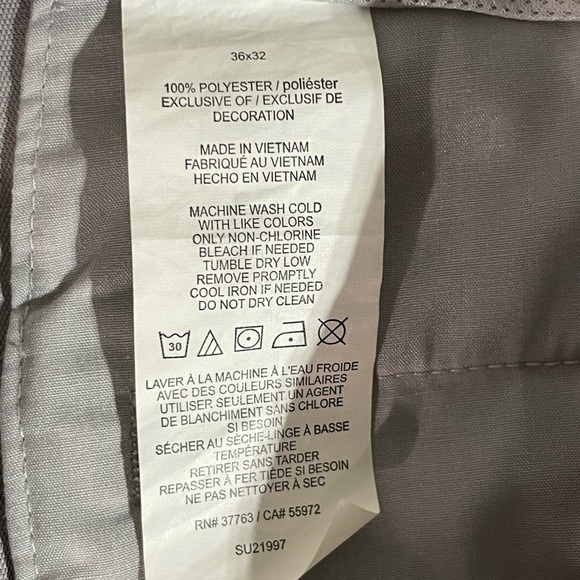 Callaway Mens Golf Pants Size 36 x 32 Gray - Picture 4 of 5